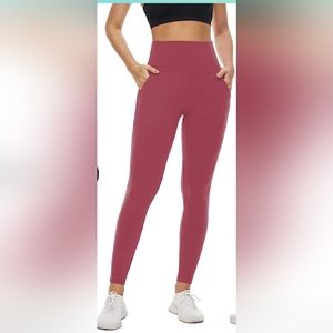 High-Waisted Pink Leggings